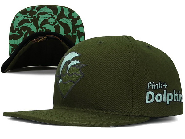 Pink Dolphin Strapback Hat #46